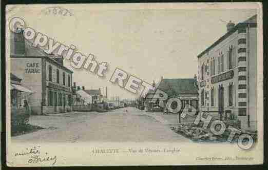 Ville de CHALETTESURLOING Carte postale ancienne Ville de CHALETTESURLOING Carte postale ancienne