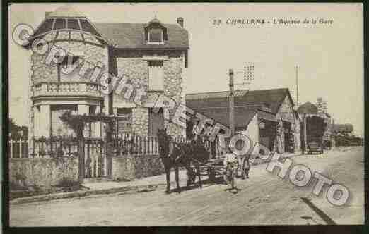 Ville de CHALLANS Carte postale ancienne Ville de CHALLANS Carte postale ancienne