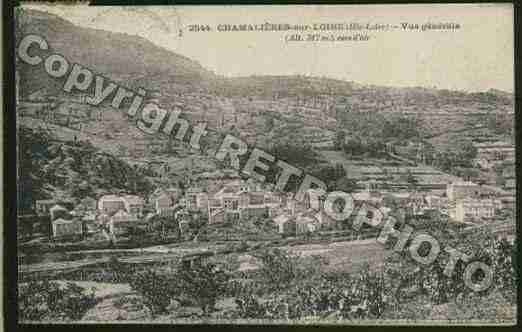 Ville de CHAMALIERESSURLOIRE Carte postale ancienne Ville de CHAMALIERESSURLOIRE Carte postale ancienne