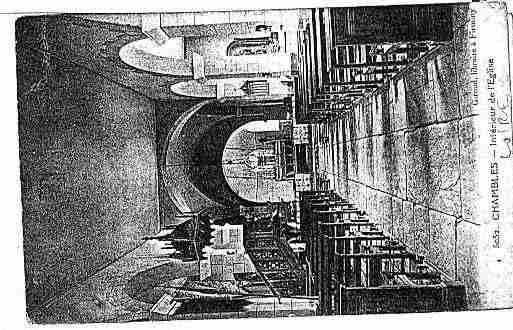 Ville de CHAMBLES Carte postale ancienne