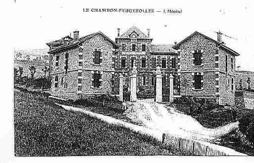 Ville de CHAMBONFEUGEROLLES(LE) Carte postale ancienne