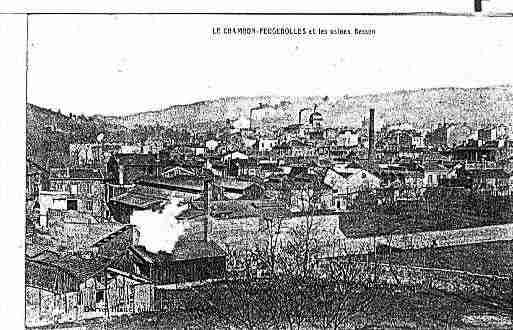 Ville de CHAMBONFEUGEROLLES(LE) Carte postale ancienne