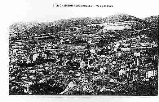 Ville de CHAMBONFEUGEROLLES(LE) Carte postale ancienne