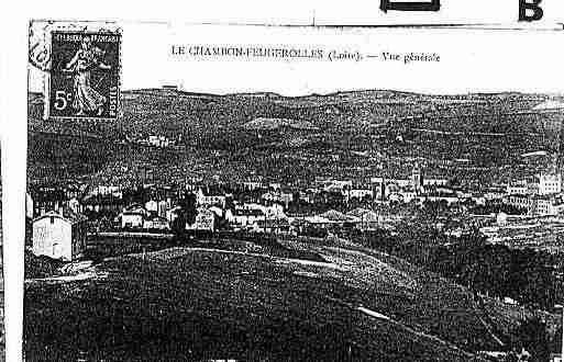 Ville de CHAMBONFEUGEROLLES(LE) Carte postale ancienne