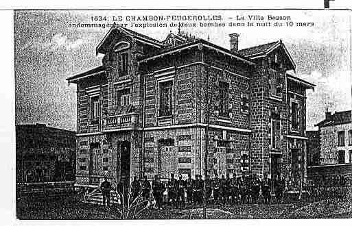 Ville de CHAMBONFEUGEROLLES(LE) Carte postale ancienne