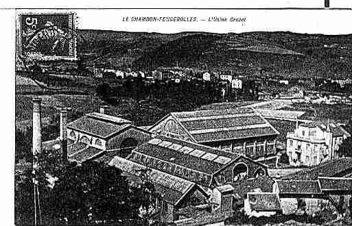 Ville de CHAMBONFEUGEROLLES(LE) Carte postale ancienne