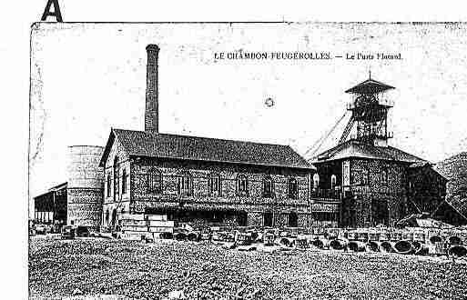 Ville de CHAMBONFEUGEROLLES(LE) Carte postale ancienne