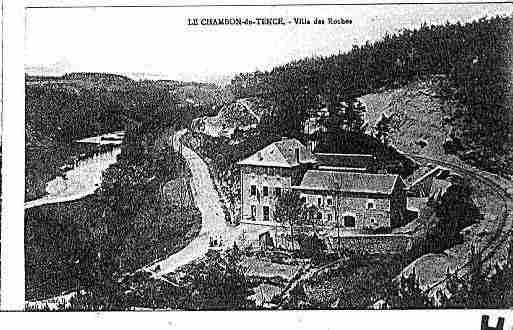 Ville de CHAMBONSURLIGNON(LE) Carte postale ancienne