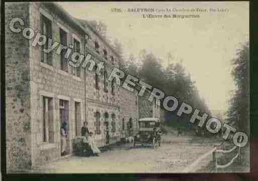 Ville de CHAMBONSURLIGNON(LE) Carte postale ancienne