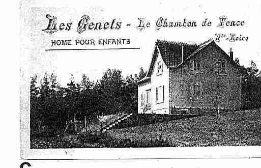 Ville de CHAMBONSURLIGNON(LE) Carte postale ancienne