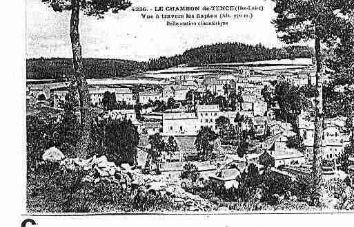 Ville de CHAMBONSURLIGNON(LE) Carte postale ancienne