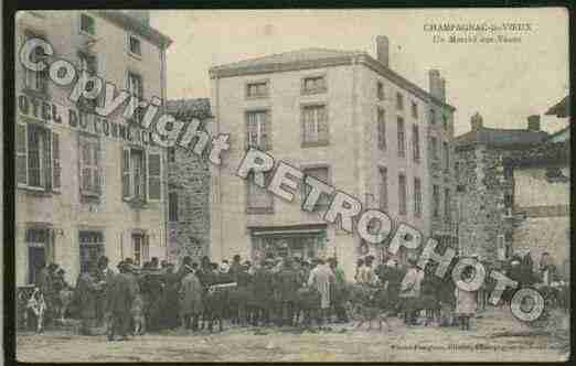 Ville de CHAMPAGNACLEVIEUX Carte postale ancienne