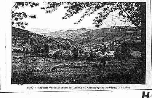 Ville de CHAMPAGNACLEVIEUX Carte postale ancienne