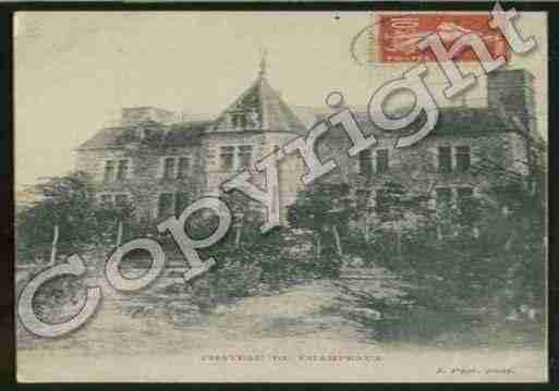 Ville de CHAMPEAUX Carte postale ancienne
