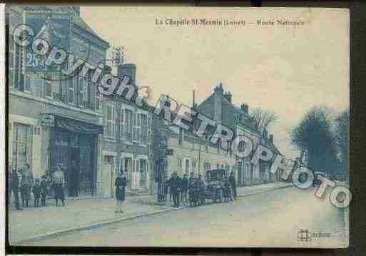 Ville de CHAPELLESAINTMESMIN(LA) Carte postale ancienne