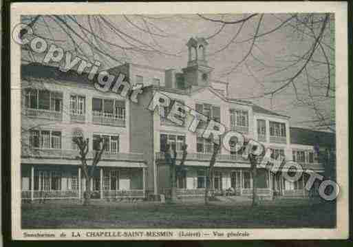 Ville de CHAPELLESAINTMESMIN(LA) Carte postale ancienne