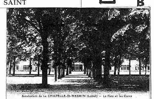 Ville de CHAPELLESAINTMESMIN(LA) Carte postale ancienne