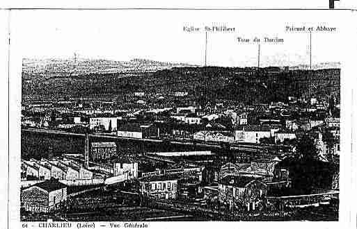 Ville de CHARLIEU Carte postale ancienne