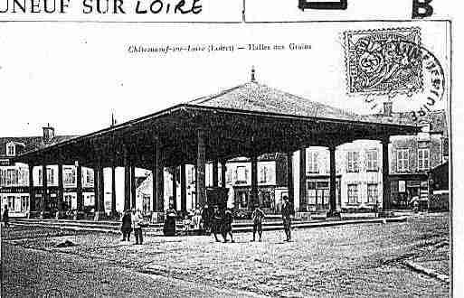 Ville de CHATEAUNEUFSURLOIRE Carte postale ancienne Ville de CHATEAUNEUFSURLOIRE Carte postale ancienne