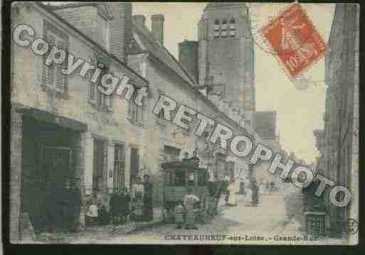 Ville de CHATEAUNEUFSURLOIRE Carte postale ancienne Ville de CHATEAUNEUFSURLOIRE Carte postale ancienne
