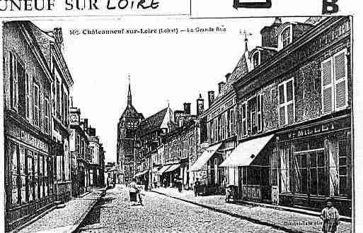 Ville de CHATEAUNEUFSURLOIRE Carte postale ancienne