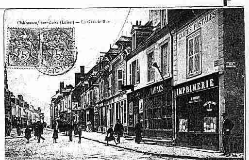 Ville de CHATEAUNEUFSURLOIRE Carte postale ancienne