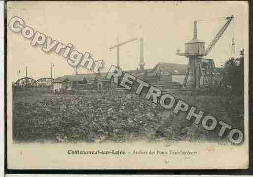 Ville de CHATEAUNEUFSURLOIRE Carte postale ancienne