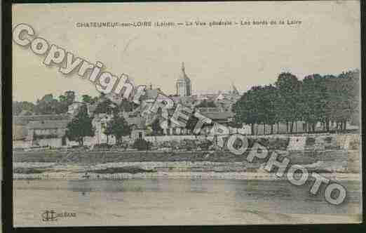 Ville de CHATEAUNEUFSURLOIRE Carte postale ancienne