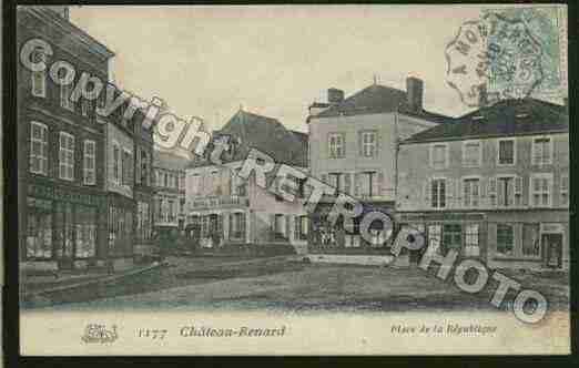 Ville de CHATEAURENARD Carte postale ancienne