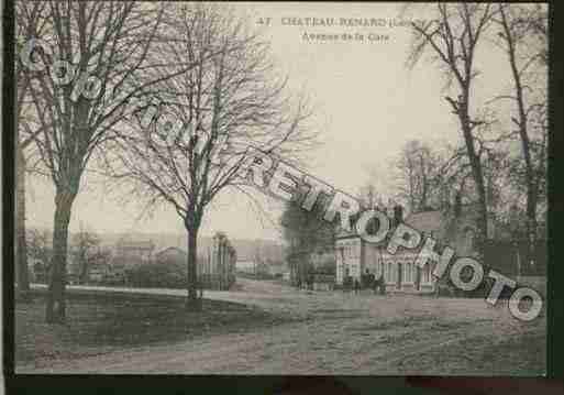 Ville de CHATEAURENARD Carte postale ancienne