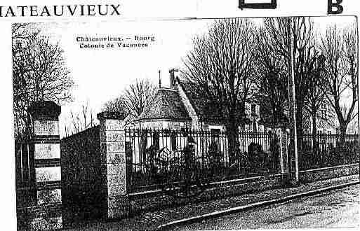 Ville de CHATEAUVIEUX Carte postale ancienne