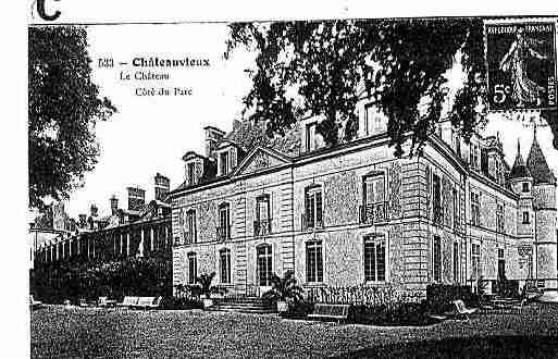 Ville de CHATEAUVIEUX Carte postale ancienne