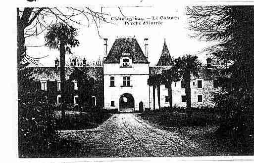 Ville de CHATEAUVIEUX Carte postale ancienne
