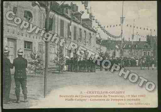 Ville de CHATILLONCOLIGNY Carte postale ancienne