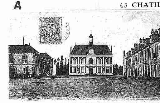 Ville de CHATILLONCOLIGNY Carte postale ancienne