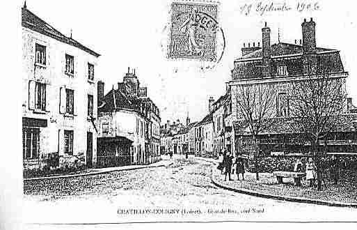 Ville de CHATILLONCOLIGNY Carte postale ancienne