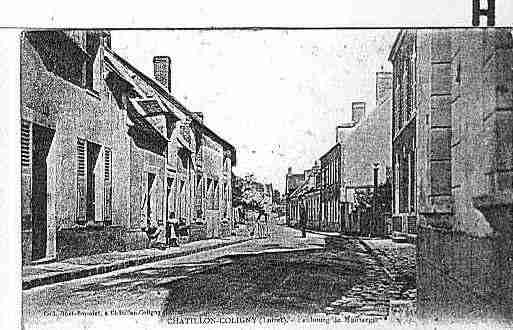 Ville de CHATILLONCOLIGNY Carte postale ancienne