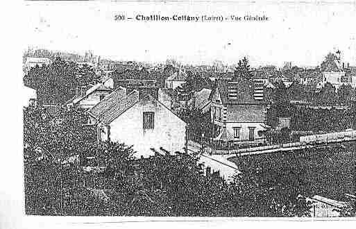 Ville de CHATILLONCOLIGNY Carte postale ancienne