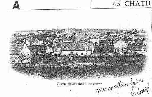 Ville de CHATILLONCOLIGNY Carte postale ancienne