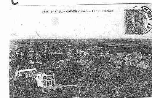Ville de CHATILLONCOLIGNY Carte postale ancienne