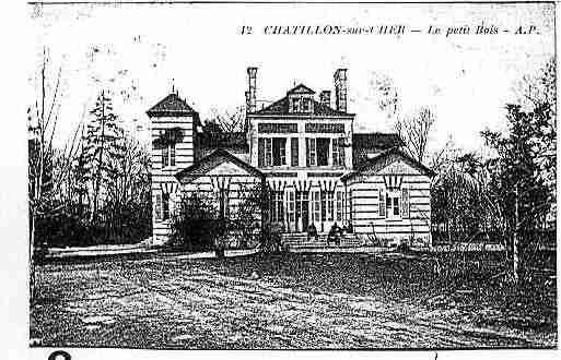 Ville de CHATILLONSURCHER Carte postale ancienne