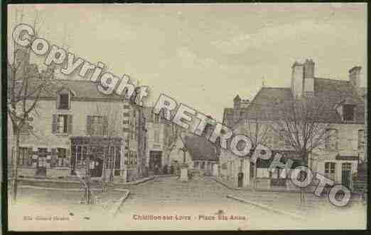 Ville de CHATILLONSURLOIRE Carte postale ancienne