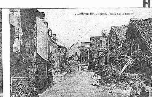 Ville de CHATILLONSURLOIRE Carte postale ancienne