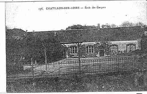 Ville de CHATILLONSURLOIRE Carte postale ancienne