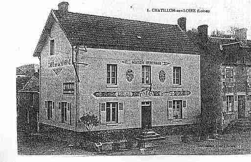Ville de CHATILLONSURLOIRE Carte postale ancienne