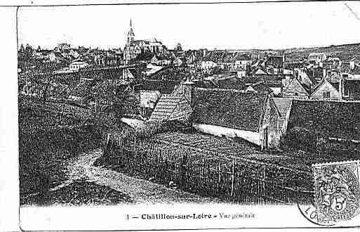 Ville de CHATILLONSURLOIRE Carte postale ancienne