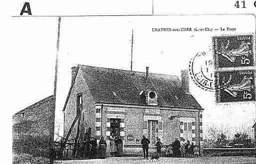 Ville de CHATRESSURCHER Carte postale ancienne