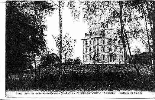 Ville de CHAUMONTSURTHARONNE Carte postale ancienne