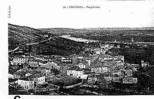 Ville de CHAVANAY Carte postale ancienne