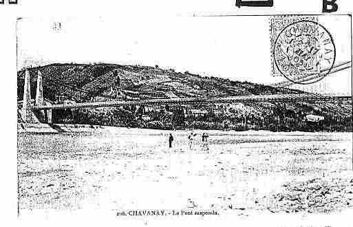 Ville de CHAVANAY Carte postale ancienne